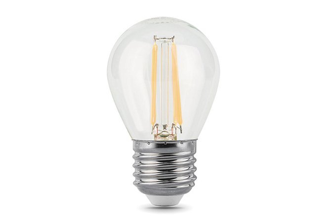 Изображение товара Лампа светодиодная Gauss Filament Шар 720lm 2700K E27, 11W, Шар, 2700 К, Тёплый