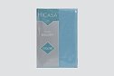 Штора на ленте MICASA Baudry 150х280 см, 1 шт., цвет голубой