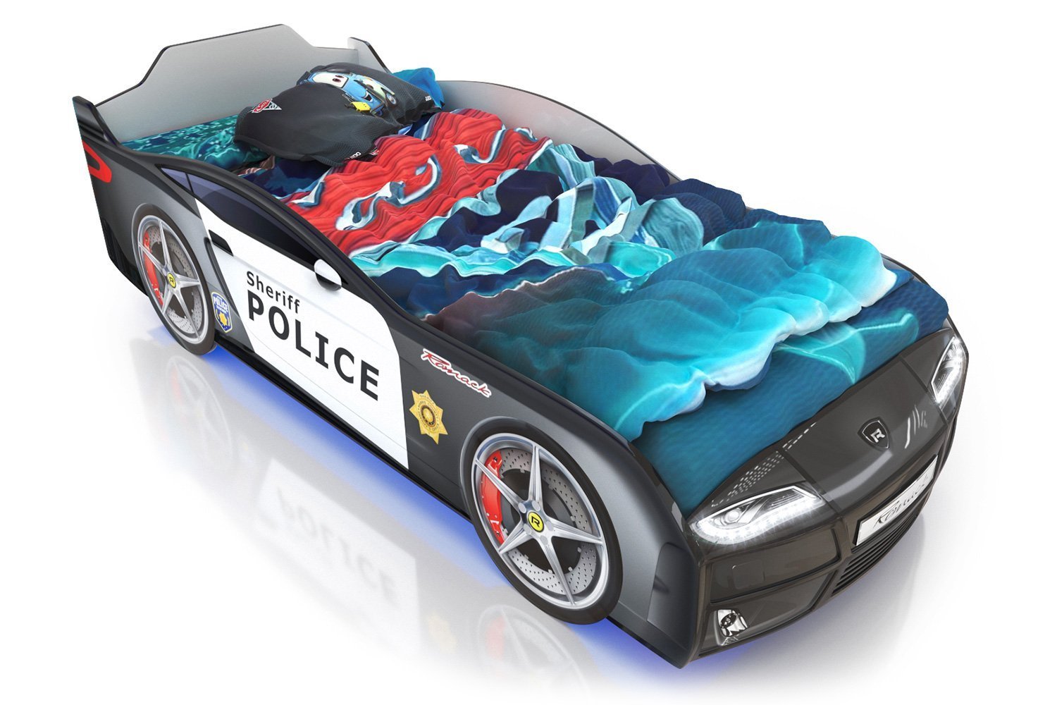 Машина кровать мерседес полиция