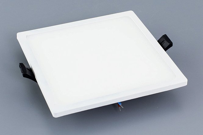 Светильник встраиваемый LED CITILUX Омега 14.5x2.5x14.5 см