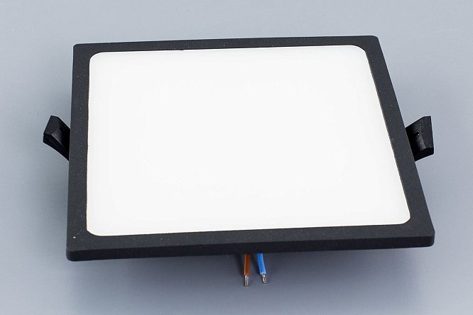 Светильник встраиваемый LED CITILUX Омега 14.5x2.5x14.5 см