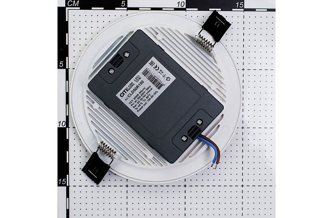 Светильник встраиваемый LED CITILUX Омега 14.5x2.5x14.5 см