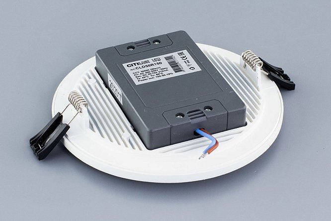 Светильник встраиваемый LED CITILUX Омега 14.5x2.5x14.5 см