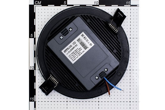 Светильник встраиваемый LED CITILUX Омега 14.5x2.5x14.5 см
