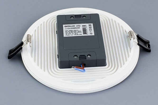 Светильник встраиваемый LED CITILUX Омега 17.5x2.5x17.5 см