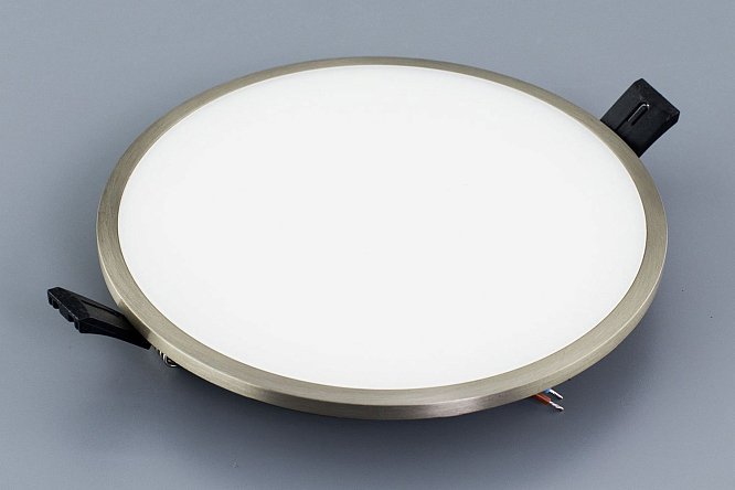 Светильник встраиваемый LED CITILUX Омега 17.5x2.5x17.5 см
