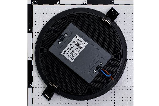 Светильник встраиваемый LED CITILUX Омега 17.5x2.5x17.5 см