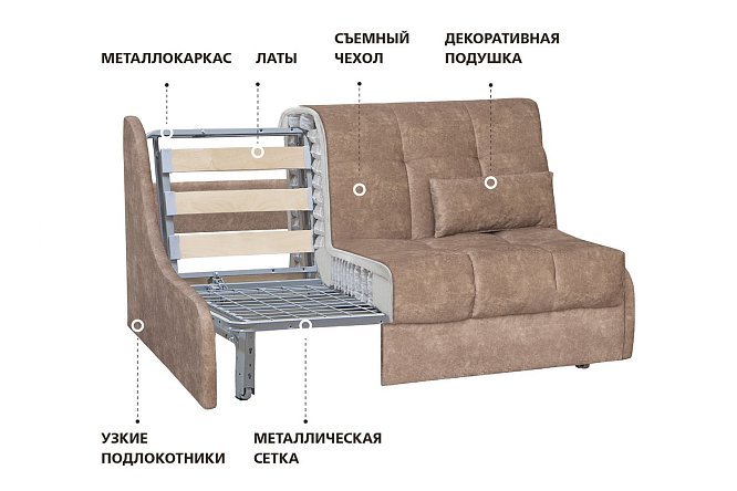 диван дублин аккордеон риваль