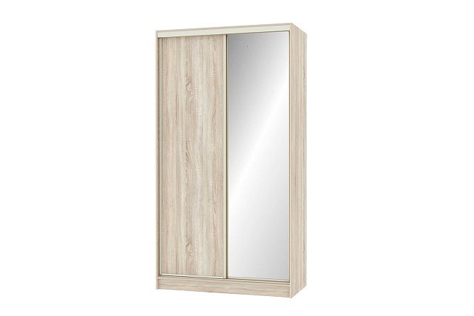 Изображение товара Шкаф-купе Home 123,2х229,5 см, дуб сонома, с одним зеркалом
