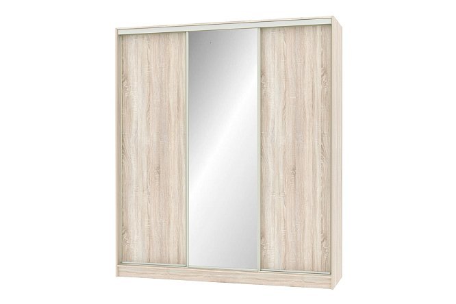 Изображение товара Шкаф-купе Home 200х229,5 см, дуб сонома, с одним зеркалом