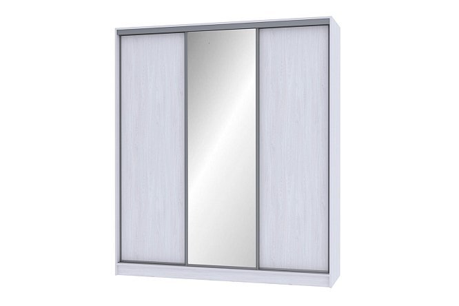 Изображение товара Шкаф-купе Home 200х229,5 см светлый ясень с зеркалом