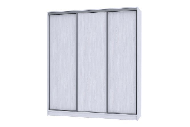 Изображение товара Шкаф-купе Home 200х229,5 см ясень Анкор светлый мебель для спальни гардероба