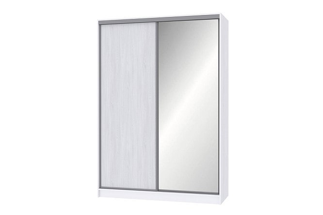 Изображение товара Шкаф-купе Home 160х229,5 см, ясень Анкор светлый, с одним зеркалом