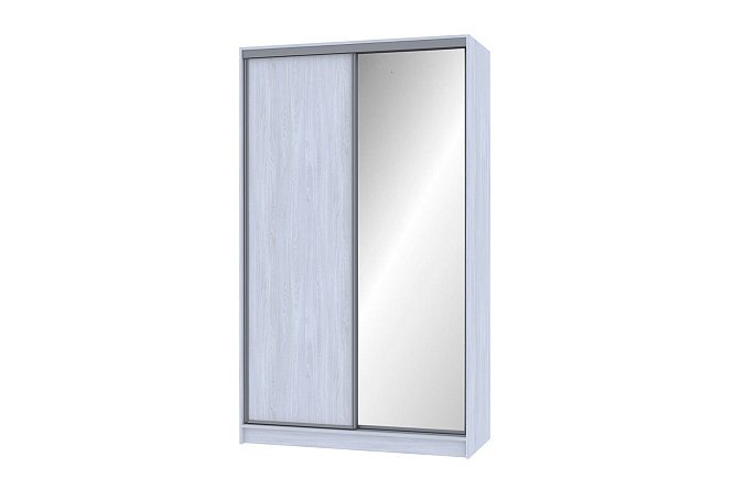 Изображение товара Шкаф-купе Home 135х229,5 см, ясень Анкор светлый, с одним зеркалом