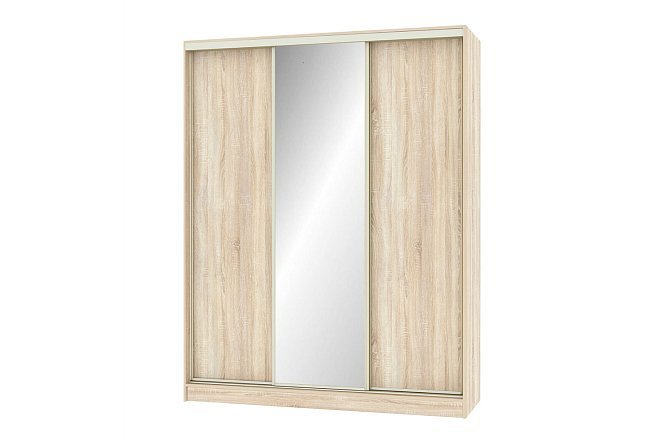Изображение товара Шкаф-купе Home 180х229,5 см дуб сонома с зеркалом