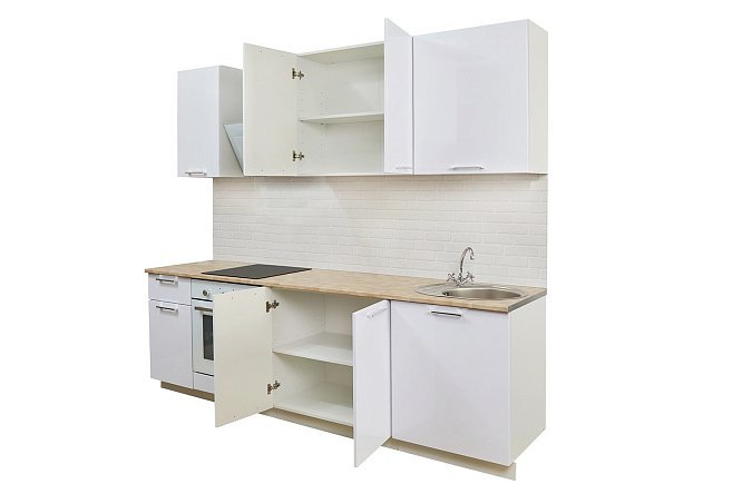 Фото 8 Кухонный гарнитур Сити 240х210х60 см