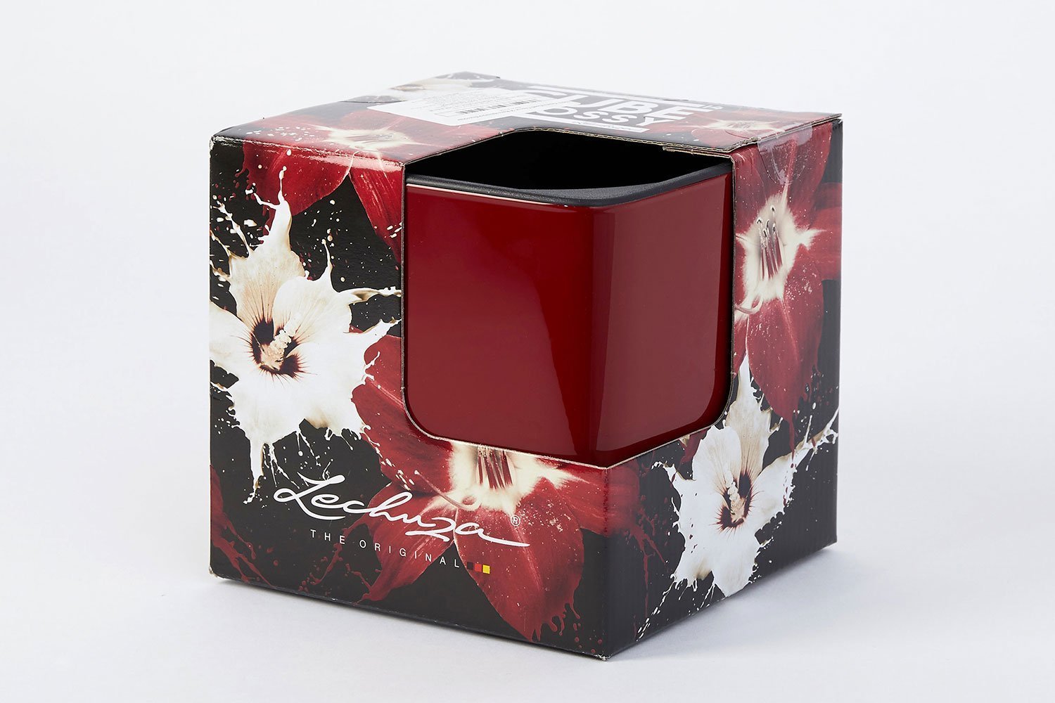 Настольное кашпо с автополивом Cube Glossy