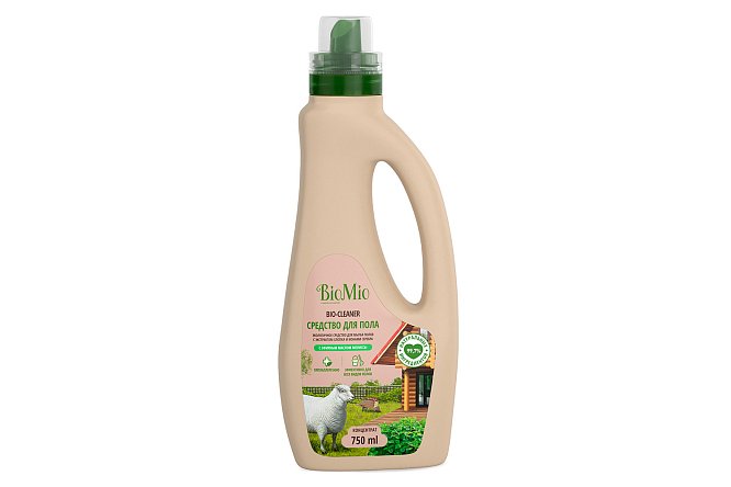 Изображение товара Антибактериальное средство BioMio для мытья полов с ароматом мелиссы