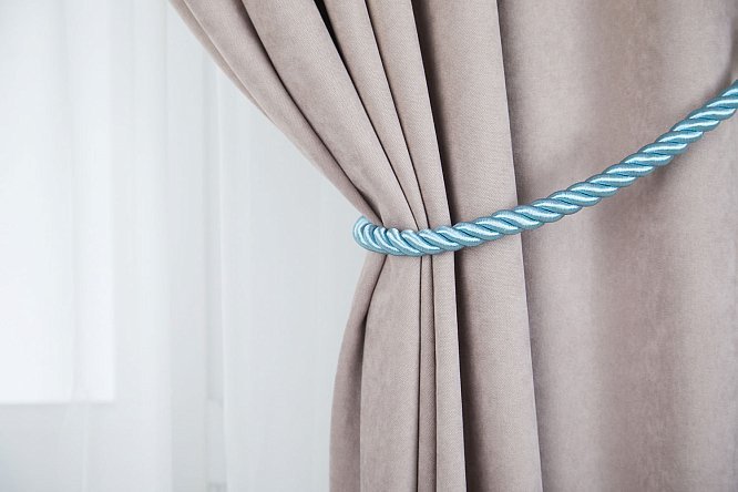 Изображение товара Подхват-шнур MICASA Eric светло-голубой для организации и крепления