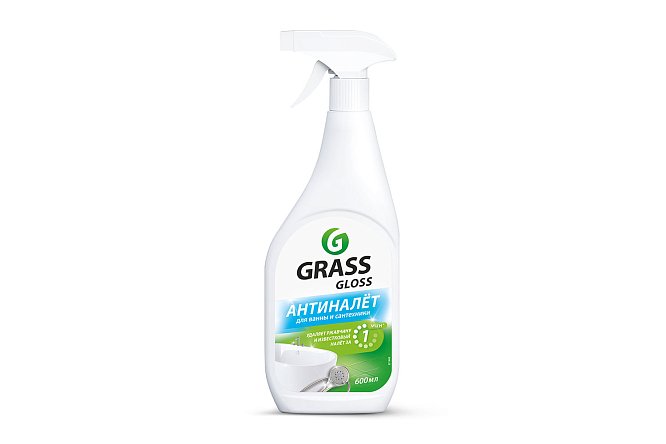 Изображение товара Чистящее средство для ванной комнаты GRASS Gloss Антиналет 0.6 л