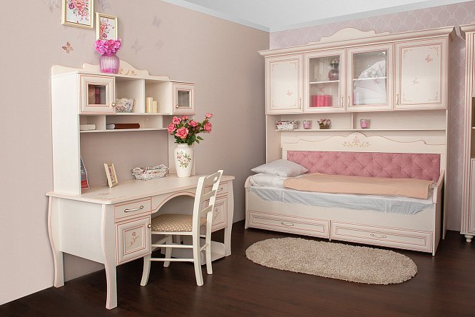 Письменный стол для девочки-подростка - купить в интернет-магазине детской мебели