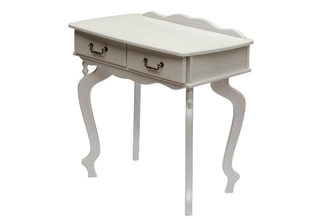 Изображение товара Современная консоль Берже 80х86х46 см в стиле белый ясень