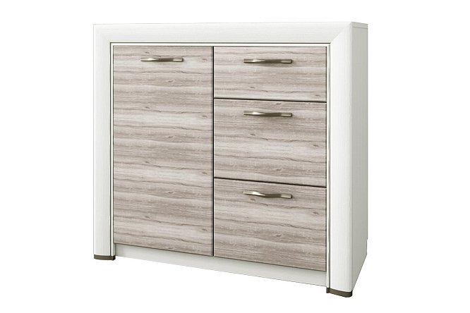Изображение товара Комод Olivia с фасадом дуб Анкона и каркасом в цвете вудлайн крем