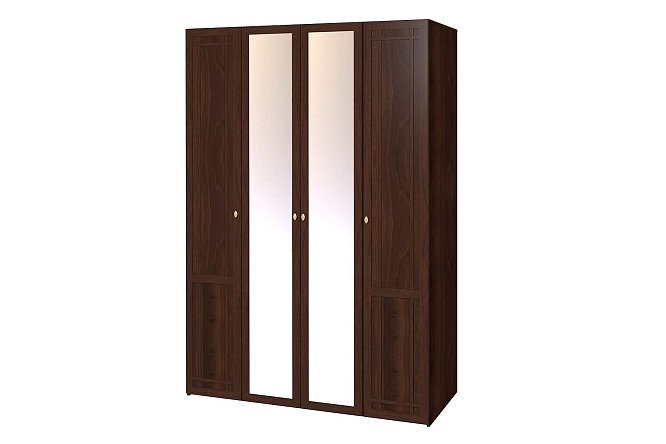 Изображение товара Шкаф для одежды и белья Sherlock 160х230х57,9 см орех шоколадный