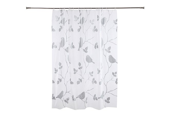 Изображение товара Штора для ванной комнаты Birds PEVA 180x180 см водоотталкивающая