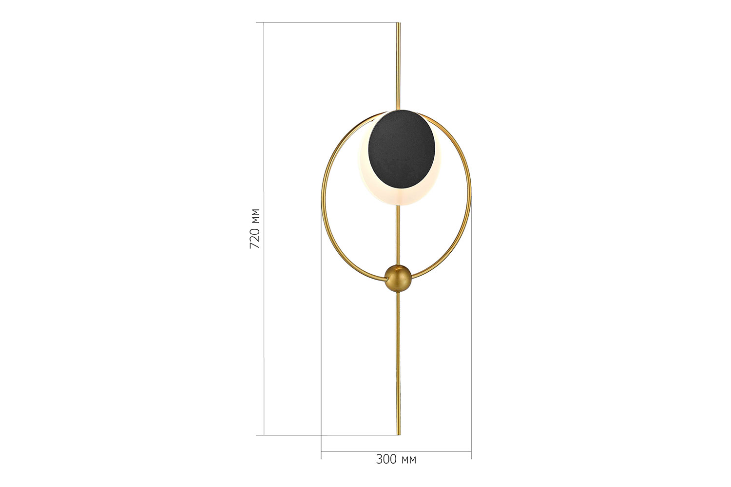 Светильник настенный ST LUCE Dali 2 кв.м, LED