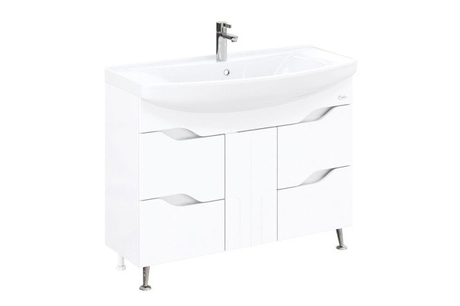 Изображение товара Тумба напольная ONIKA Веронэлла 102,4 см белая