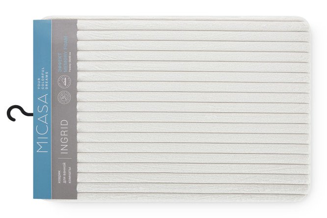 Коврик для ванной комнаты MICASA Ingrid 60x90 см