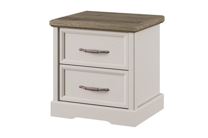 Изображение товара Тумба прикроватная Toscana New ЛДСП МДФ персидский жемчуг 47,8х50,5х39,3 см