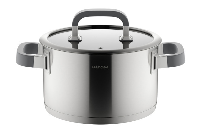 Изображение товара Кастрюля с крышкой NADOBA Leona 6.1 л универсальная для всех плит