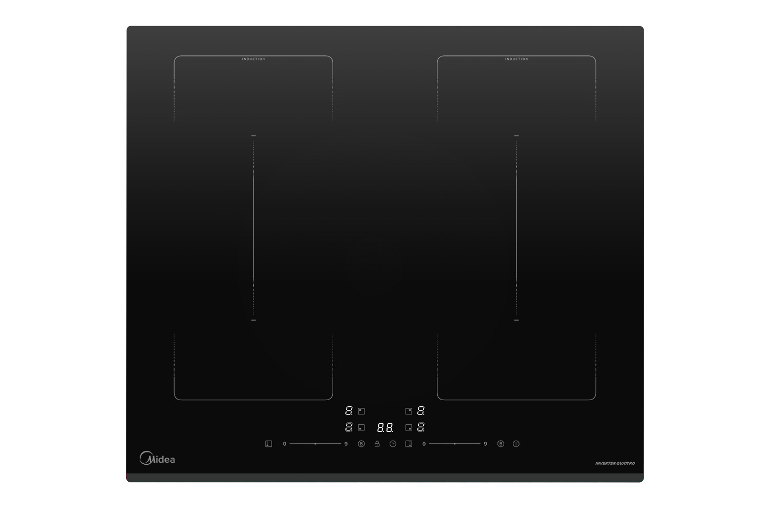 Индукционная панель MIDEA MIH 67787F 59 см