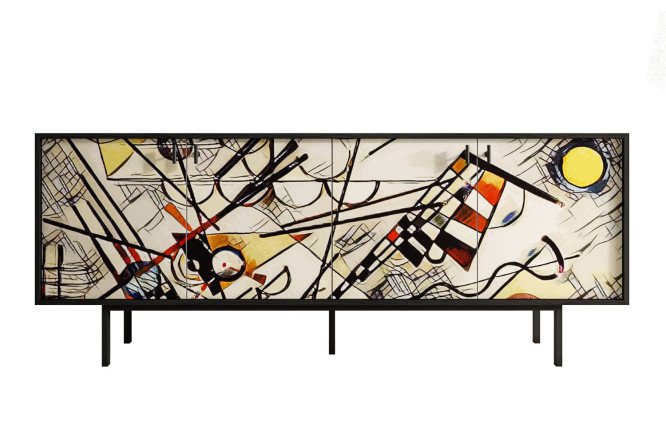 Изображение товара Комод Emerson by Kandinsky с 4 дверками стильный дизайн и вместительность