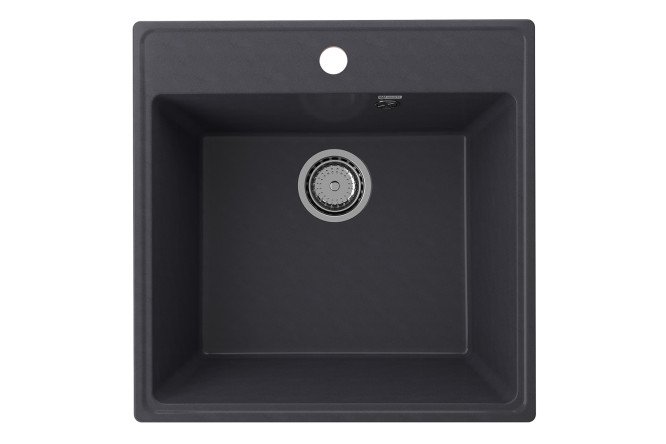 Изображение товара Мойка ULGRAN Quartz Forte 505-08 50.5х50.5х20 см кварцевый композит