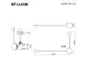 Светильник настенный ST LUCE Acquaro 3 кв.м, LED