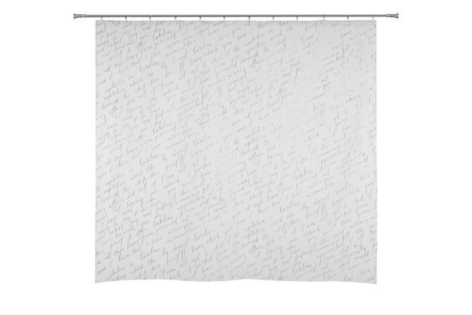Изображение товара Штора для ванной комнаты Letter PEVA, 180x180 см