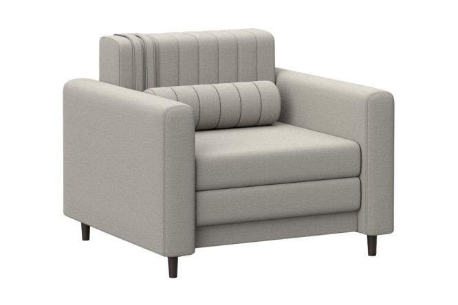 Изображение товара Кресло-кровать Лига 070 с итальянским механизмом и рогожкой 94х86х92 см