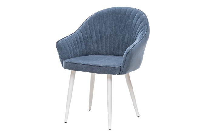 Изображение товара Стул с подлокотниками Вайд 68х90.5х64 см велюр металл