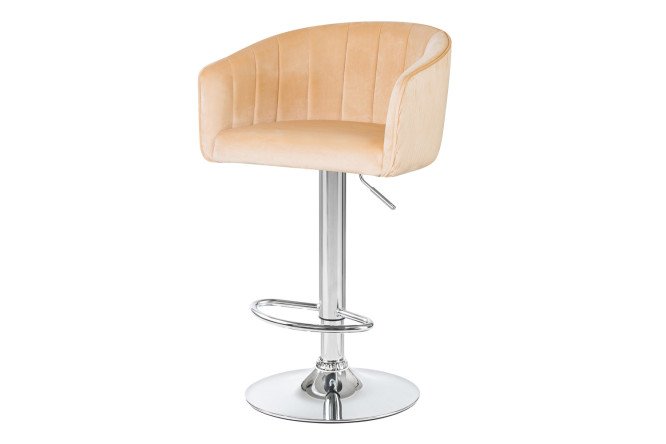 Изображение товара Барный стул DOBRIN Darcy 51х86х46 см с велюровой обивкой