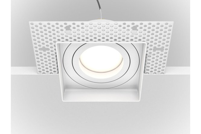 Светильник встраиваемый MAYTONI Downlight Atom 13x3.8x13 см, GU10