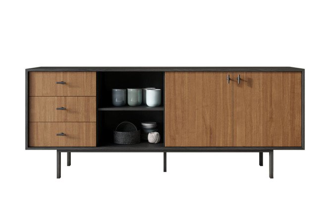 Изображение товара Комод Emerson с дверками и нишей для спальни и гостиной