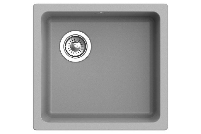 Изображение товара Мойка врезная RIVELATO Berkana BK-45 48.5х45.5х20 см кварц