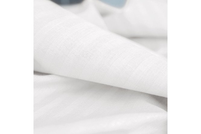 Простыня на резинке Warm White Поплин