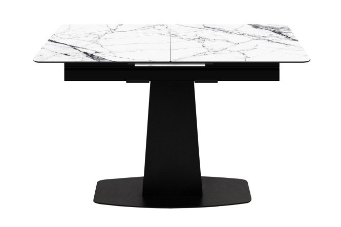 Изображение товара Раздвижной стол Craft 120х77х80 см со стеклянной столешницей