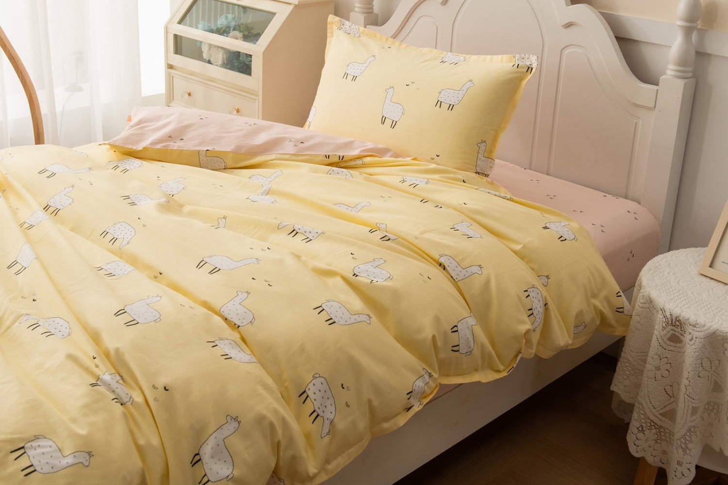 фото Комплект постельного белья детский альпака hoff