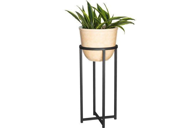 Изображение товара Подставка для комнатных растений Grace 60 черная 30х60х30 см