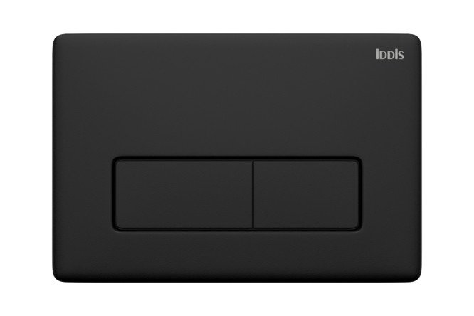 Изображение товара Универсальная клавиша смыва IDDIS Unifix 010 черная для сантехники